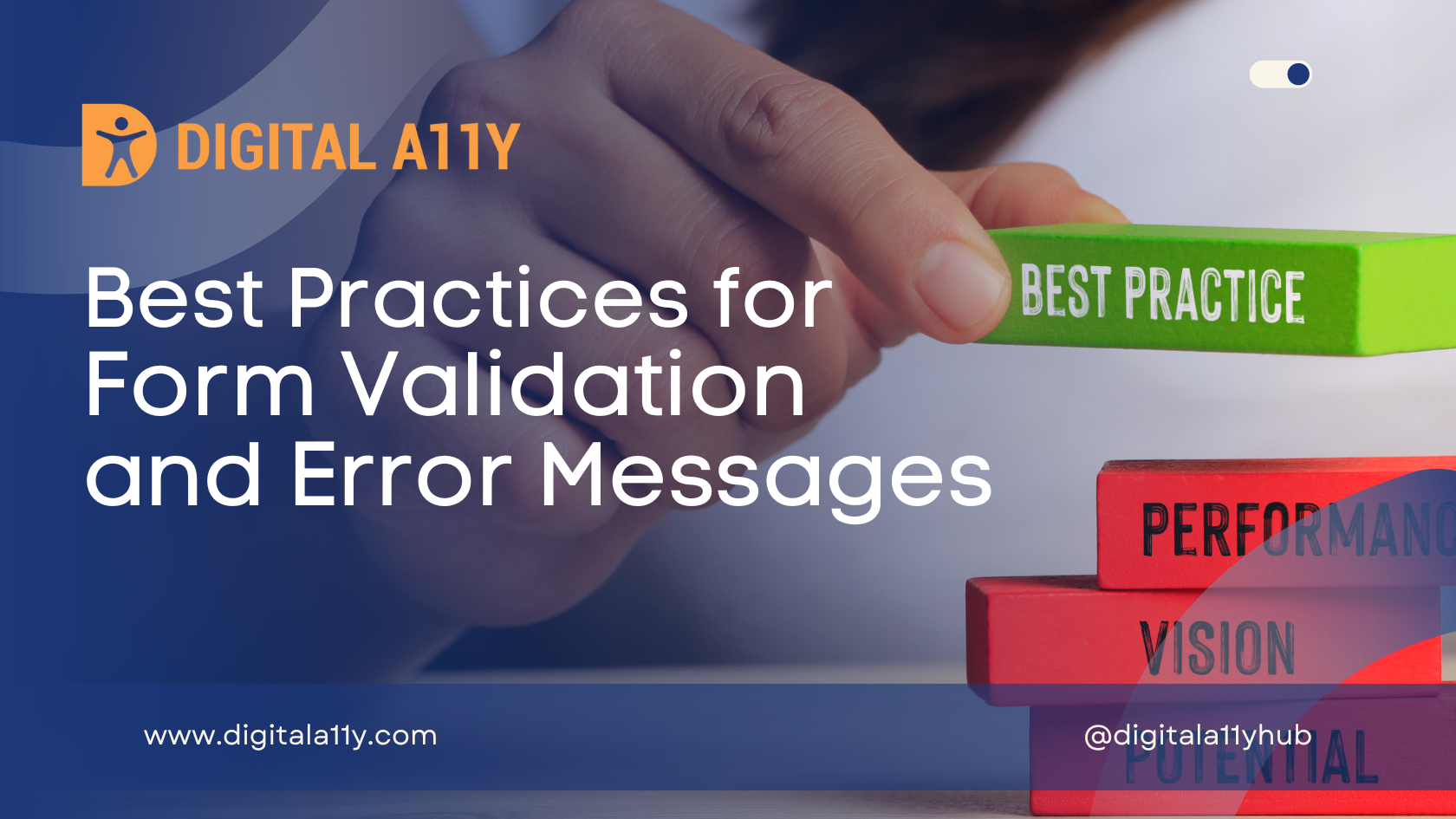 Best Practices For Form Validation And Error Messages • DigitalA11Y